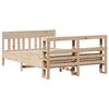 vidaXL Bed Frame without Mattress 160x200 cm Solid Wood Pine
