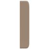 vidaXL Headboard Ear Brown 80 x 16 x 4 cm PVC