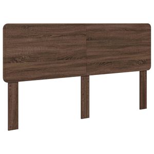 vidaXL Headboard Brown Oak 180 cm Engineered wood
