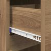 vidaXL Shoe Cabinet Artisan Oak 100.5 x 28 x 100 cm Engineered Wood