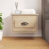 vidaXL Wall-mounted Bedside Cabinet Sonoma Oak 41.5x36x28cm