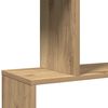 vidaXL Room Divider Bookcase 6-Tier Artisan Oak 70x24x193 cm Engineered Wood