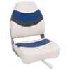 vidaXL Boat Seat with High Back Foldable 44x38x55 cm