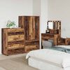 vidaXL Storage Cabinets 2 pcs Old Wood 80 x 48 x 105 cm
