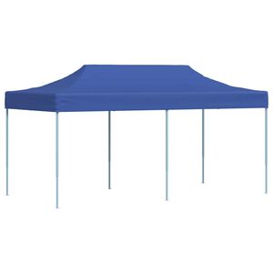 vidaXL Gazebos 14 pcs Blue with Blue Frame Oxford Fabric