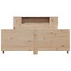 vidaXL Bed Frame without Mattress 140x190 cm Solid Wood Pine