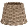 vidaXL Lamp Shade Brown Ø30x20 cm Wicker