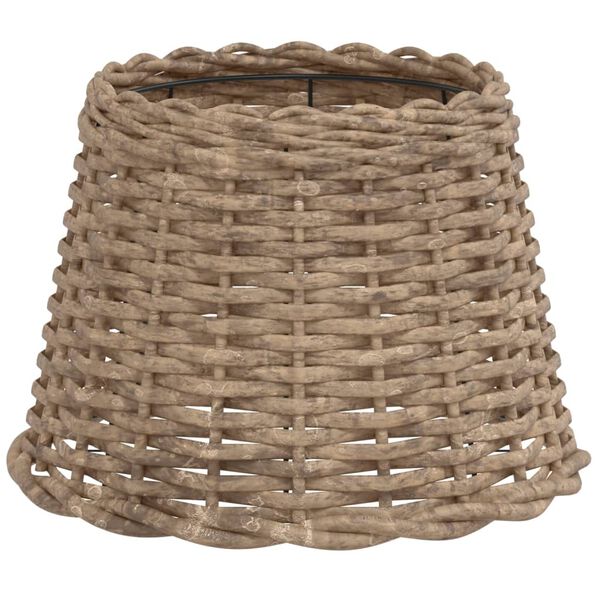 vidaXL Lamp Shade Brown Ø30x20 cm Wicker