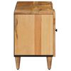 vidaXL TV Cabinet Natural 105 x 33.5 x 46 cm Solid Mango Wood