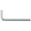 vidaXL Hex Key 1800 pcs Silver 32 x 86 mm Steel