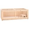 vidaXL Hamster Cage 104x52x38 cm Solid Wood Fir