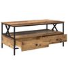 vidaXL Coffee Table Old wood 100 x 51 x 45 cm Engineered wood