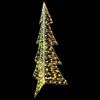 vidaXL Christmas Tree with 240 LEDs Warm White 180 cm PET