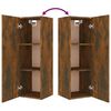 vidaXL 5 Piece TV Cabinet Set Smoked Oak Engineered Wood