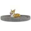 vidaXL Dog Bed Grey 110x90x23 cm Plush