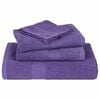 vidaXL 12 Piece Towel Set "FROGN" Purple 360 gsm