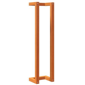 vidaXL Towel Rack Wax Brown 23x18x90 cm Solid Wood Pine