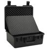 vidaXL Portable Flight Case Black 49x38x23 cm PP
