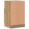 vidaXL Bedside Cabinet Artisan Oak 40x36x65 cm Engineered Wood