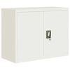 vidaXL File Cabinet White 90x40x110 cm Steel