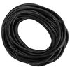 vidaXL Leather Cord Black &Oslash;4 mm x 5 m Leather