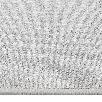 vidaXL Carpet Runner Light Grey 80x250 cm