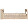 vidaXL Bed Frame without Mattress 90x200 cm Solid Wood Pine