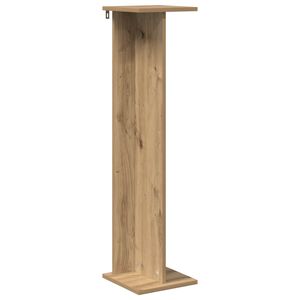 vidaXL Plant Stand Artisan Oak 25 x 25.5 x 100.5 cm Engineered Wood