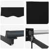 vidaXL Retractable Awning Black 350 x 250 cm Polyester and Aluminium