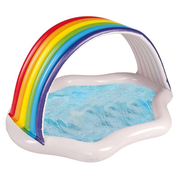 Happy People Inflatable Pool with Canopy 149x124 cm