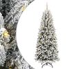 vidaXL Artificial Christmas Tree White 240 cm