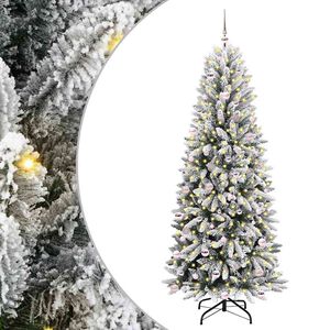 vidaXL Artificial Christmas Tree White 240 cm