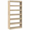 vidaXL Book Cabinet Sonoma Oak 100 x 30 x 198 cm Engineered Wood