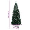vidaXL Artificial Christmas Tree 300 LEDs 240 cm