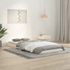 vidaXL Bed Frame without Mattress White 90x200 cm Solid Wood Pine