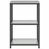 vidaXL Kitchen Storage with Shelf Silver 60 x 50 x 92 cm Steel