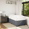 vidaXL Bed Frame without Mattress Dark Grey 90x190 cm Single Velvet