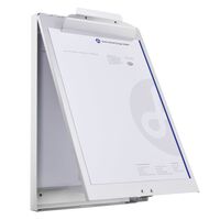 WESTCOTT Clipboard Top Hinged with Storage Compartment A4 Aluminium