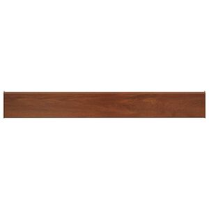 vidaXL Window Sill Brown wood 60 x 10 x 4.5 cm PVC