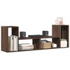 vidaXL TV Cabinets 2 pcs Brown Oak 75x30x50 cm Engineered Wood