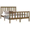 vidaXL Bed Frame without Mattress Honey Brown 120x200 cm Solid Wood Pine