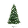 vidaXL Christmas Tree with 150 LEDs with Stand Green 150 cm PE