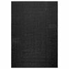 vidaXL Rug ZIZUR Anthracite 160x230 cm Jute Look Indoor and Outdoor