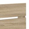 vidaXL Headboard Sonoma Oak 200 cm Engineered Wood