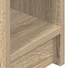 vidaXL Bedside Cabinet with Drawer Sonoma Oak 20x36x60 cm