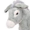 vidaXL Standing Plush Toy Donkey Grey XXL