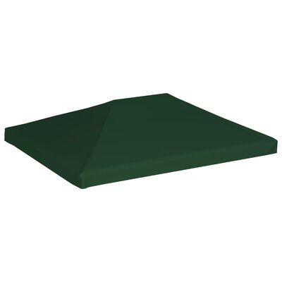 vidaXL Gazebo Top Cover 310 g/m² 4x3 m Green