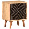 vidaXL Bedside Cabinet 40x30x50 cm Solid Acacia Wood
