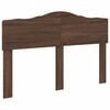 vidaXL Headboard Brown Oak Engineered wood