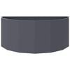 vidaXL Planter Anthracite 90 x 45 x 35 cm Steel